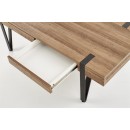 Стол журнальный HALMAR TULUZA орех медовый/черный, 120/55/41